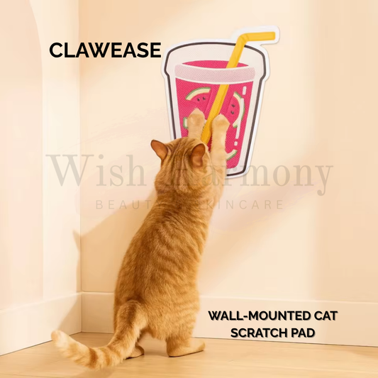 CLAWEASE – 3 WALL-MOUNTED CAT SCRATCH PAD