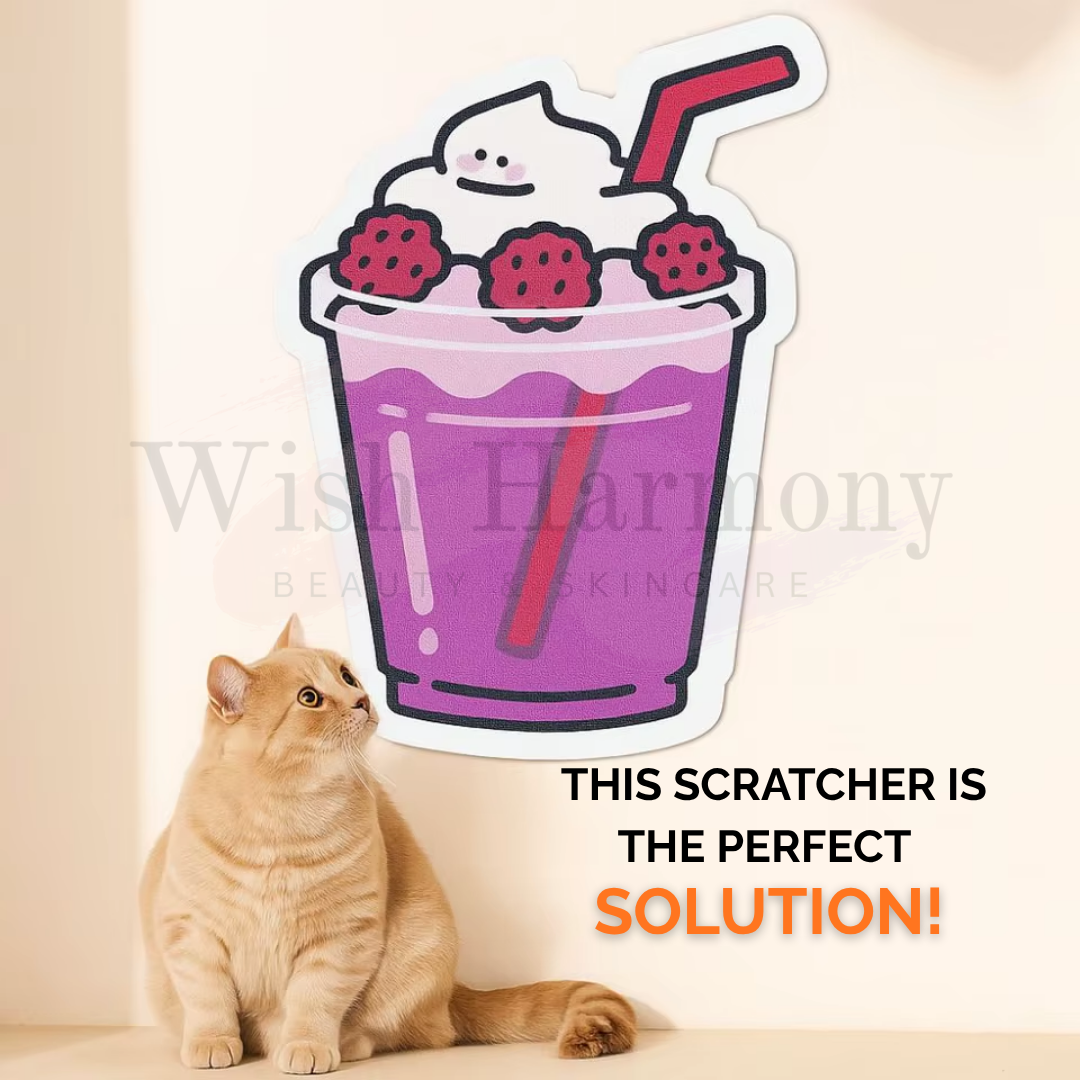 CLAWEASE – 3 WALL-MOUNTED CAT SCRATCH PAD