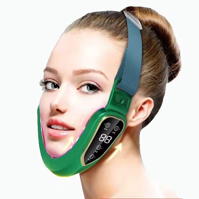 V-Lift LED Facial Massager – Slim, Lift & Glow in One Smart Device
